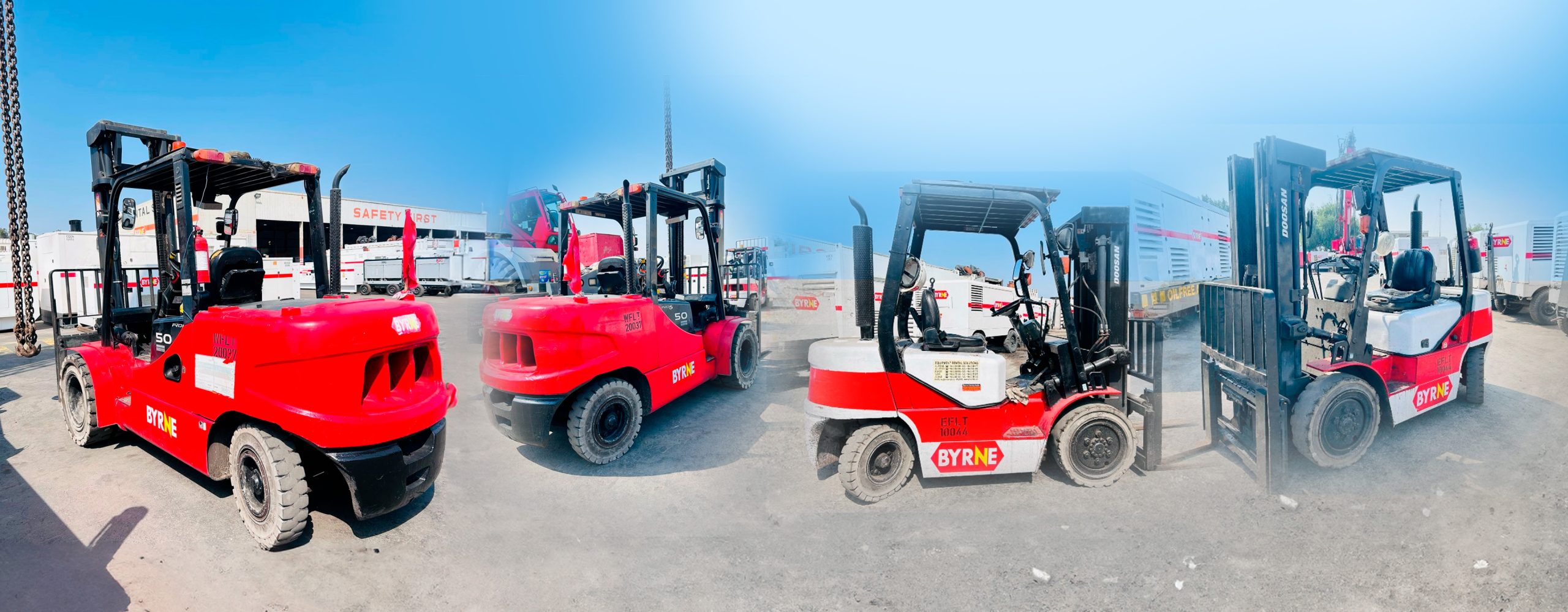 Forklift Solutions for Well Site Operations – Oil & Gas Industry, Saudi Arabia