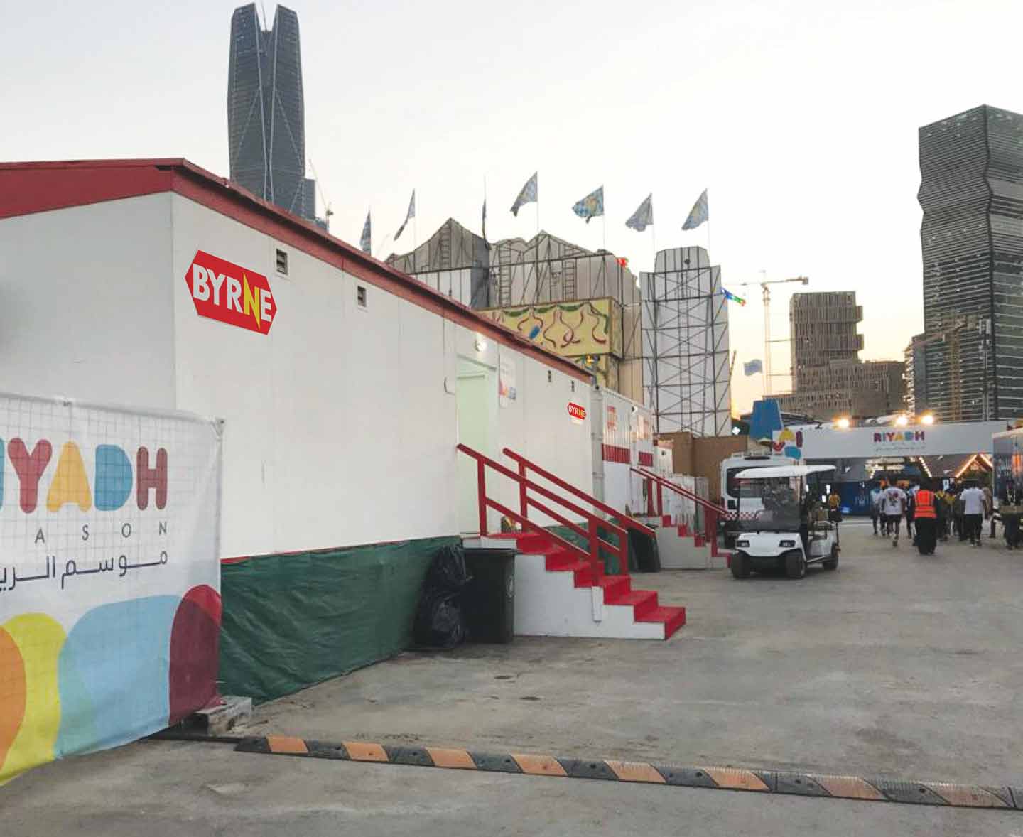 Winter Wonderland – Temporary Washrooms & Site Facilities – Events & Entertainment Industry, Saudi Arabia