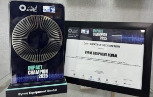 OGN Coverage: Byrne Recognised as ADIPEC Impact Champion