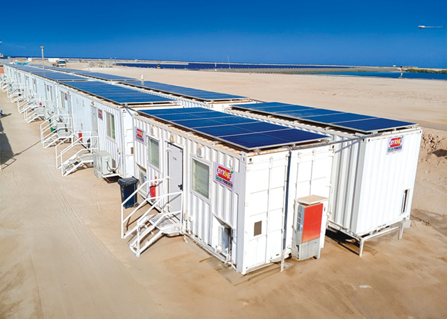 Solar-Powered Residential Camp – NMDC Dredging & Marine