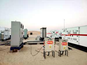 Powering Progress in Oil & Gas: Byrne Deploys 8 MVA Generator Setup for ADNOC Unconventional Project